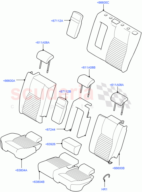 Part Diagram for Land Rover LR138183