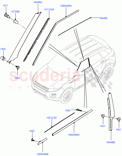 Part Diagram for Land Rover LR050758