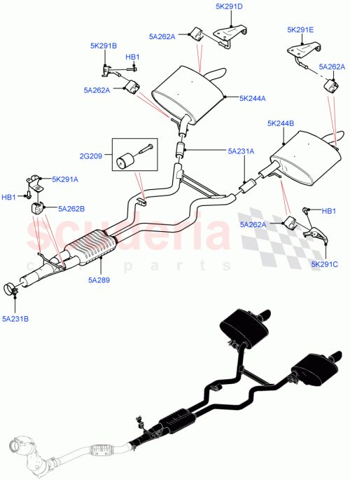 Part Diagram for Land Rover LR136419