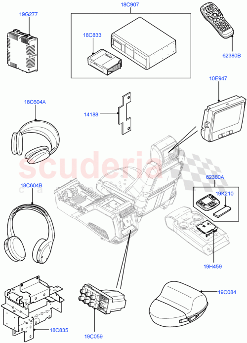 Part Diagram for Land Rover YIN500060