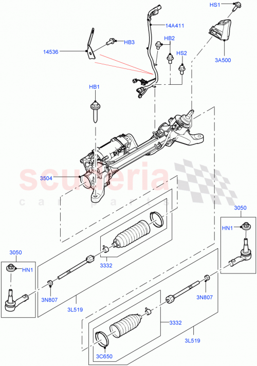 Part Diagram for Land Rover LR089687