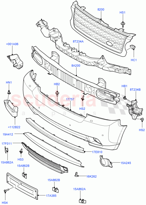 Part Diagram for Land Rover LR020912