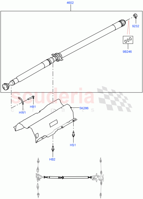 Part Diagram for Land Rover LR155674