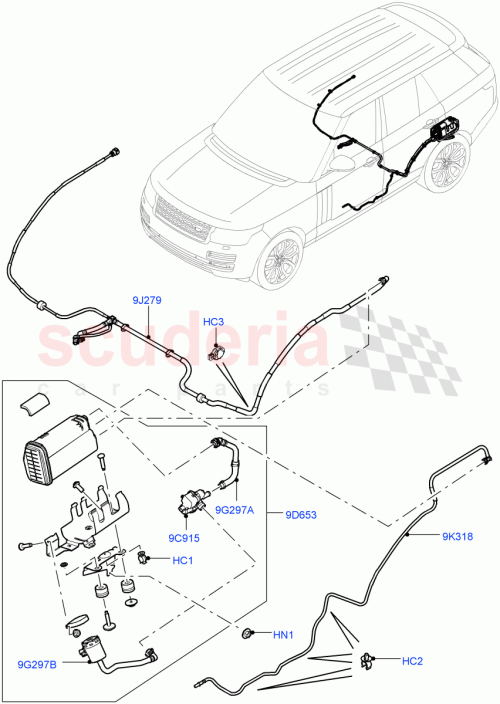 Part Diagram for Land Rover LR061273