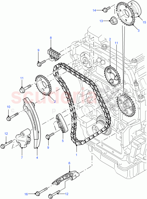 Part Diagram for Land Rover LR004338