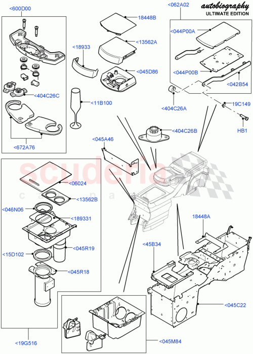 Part Diagram for Land Rover LR034030