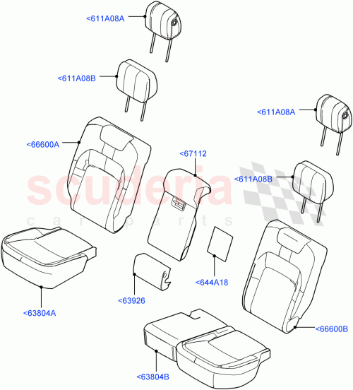 Part Diagram for Land Rover LR113802
