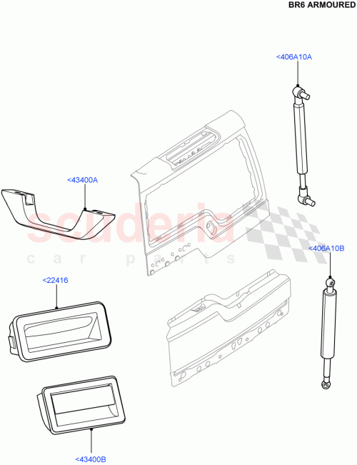 Part Diagram for Land Rover LR038094
