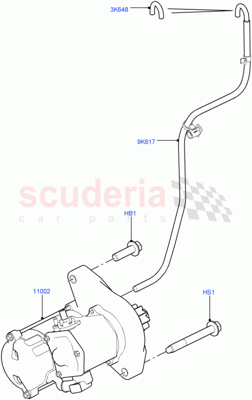 Part Diagram for Land Rover LR077398