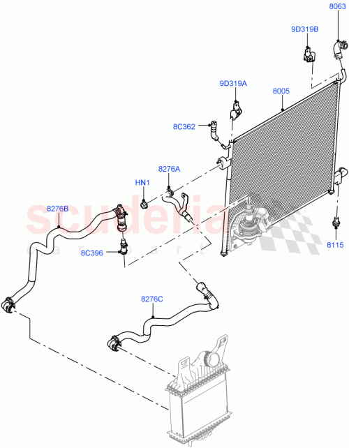 Part Diagram for Land Rover LR062105