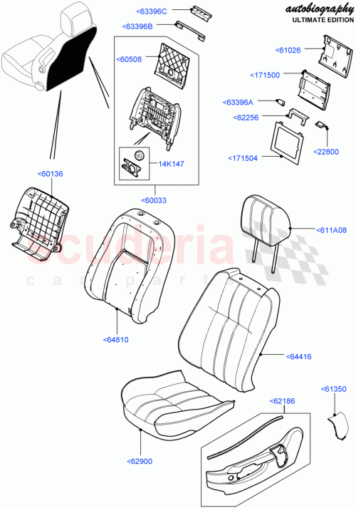 Part Diagram for Land Rover LR031061