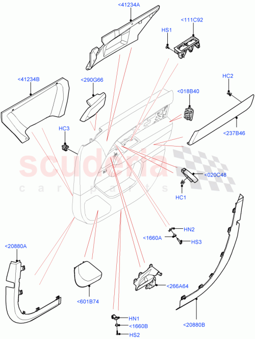 Part Diagram for Land Rover LR150520