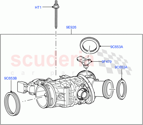 Part Diagram for Land Rover LR069191