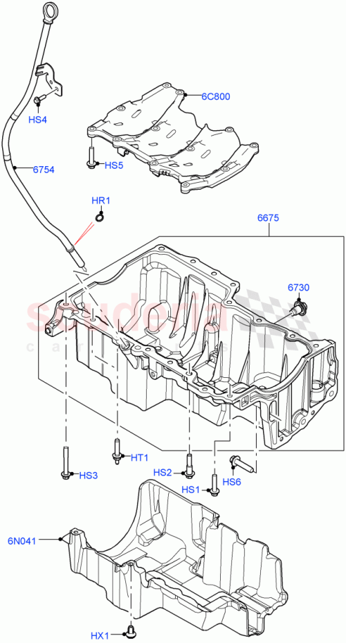 Part Diagram for Land Rover LR094534