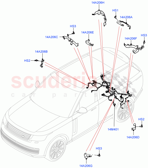 Part Diagram for Land Rover LR163536
