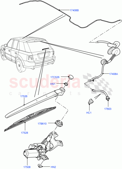 Part Diagram for Land Rover LR031754