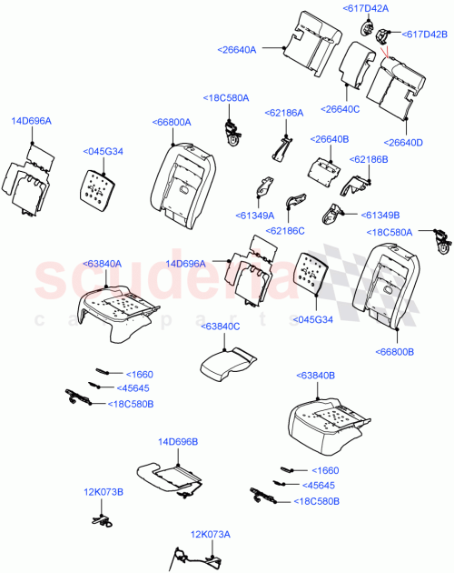 Part Diagram for Land Rover LR110671