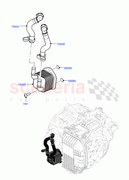 Part Diagram for Land Rover LR127865