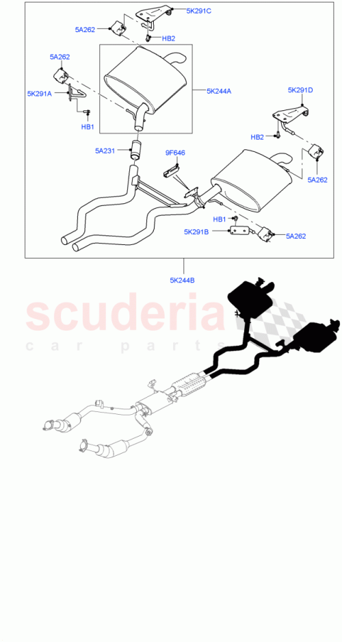 Part Diagram for Land Rover LR049200