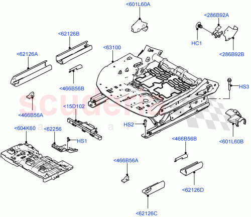 Part Diagram for Land Rover LR166670