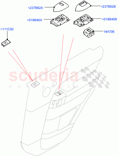 Part Diagram for Land Rover LR100165
