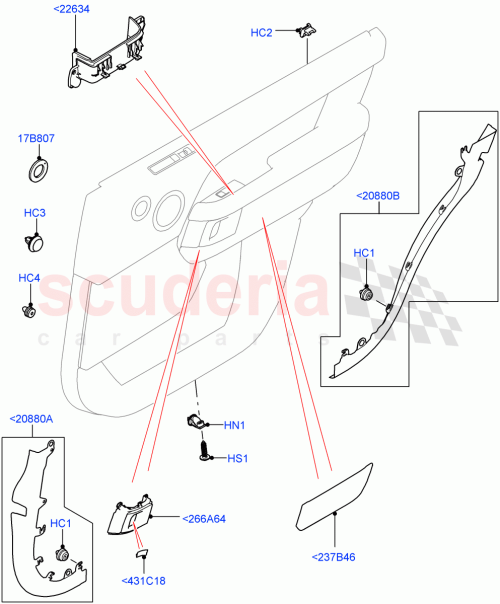 Part Diagram for Land Rover LR099262
