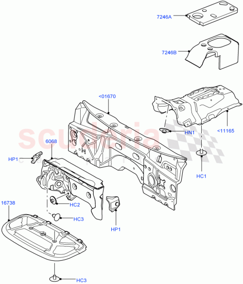 Part Diagram for Land Rover LR017439