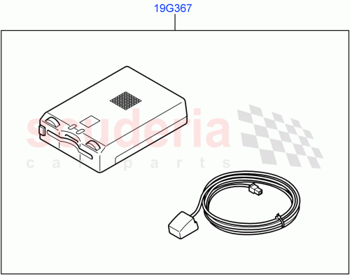 Part Diagram for Land Rover LR004835