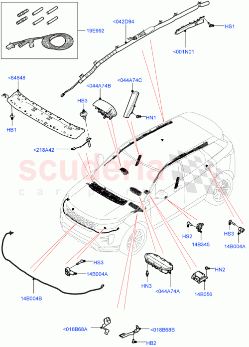 Part Diagram for Land Rover LR166304