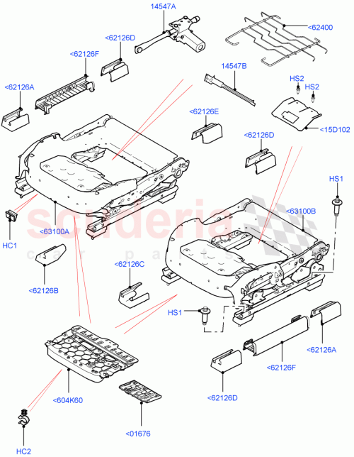 Part Diagram for Land Rover LR039452