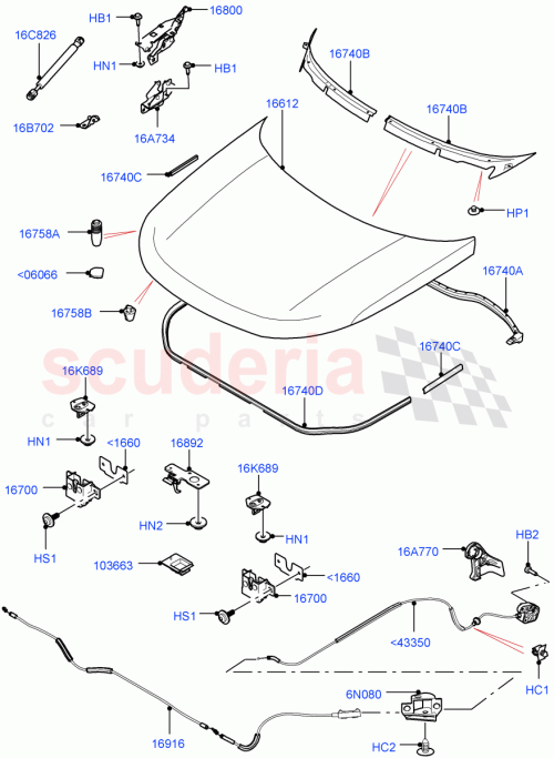 Part Diagram for Land Rover LR083285