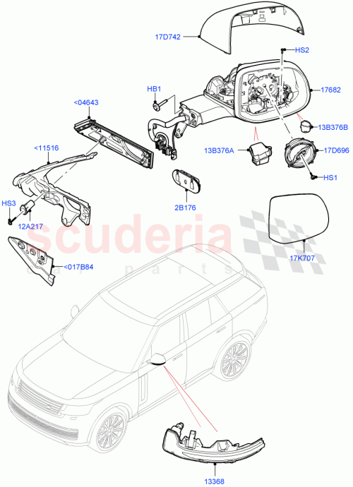 Part Diagram for Land Rover LR152985