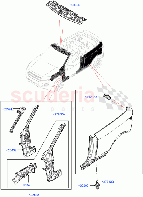 Part Diagram for Land Rover LR028495