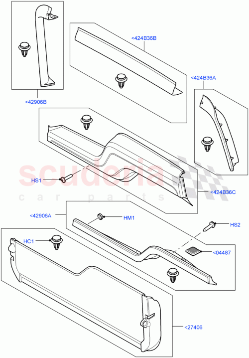 Part Diagram for Land Rover ERQ000053PVJ