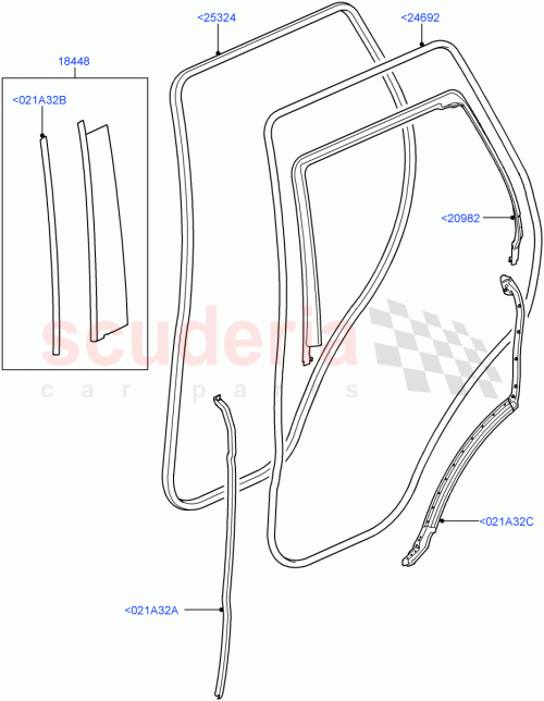 Part Diagram for Land Rover CGE000791