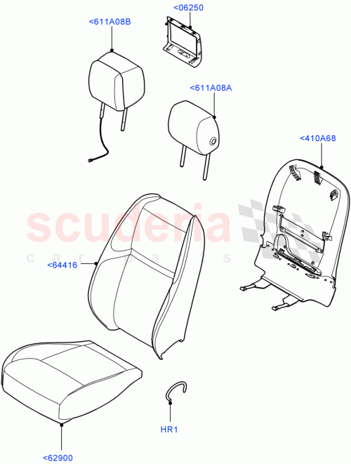 Part Diagram for Land Rover LR112341