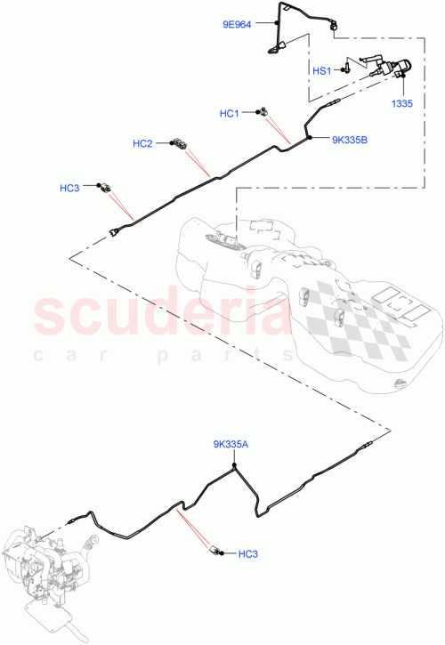 Part Diagram for Land Rover LR141760