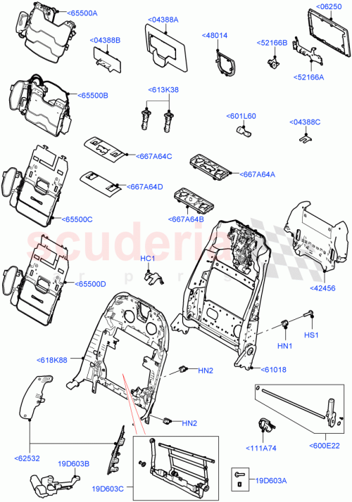 Part Diagram for Land Rover LR111330