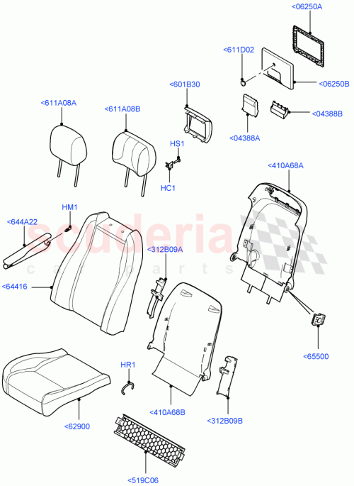 Part Diagram for Land Rover LR053203