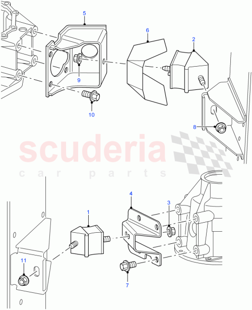 Part Diagram for Land Rover FT112206