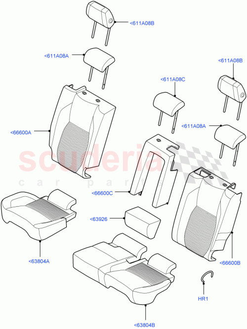 Part Diagram for Land Rover LR160147
