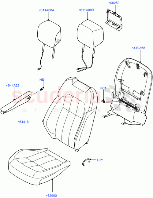 Part Diagram for Land Rover LR118743