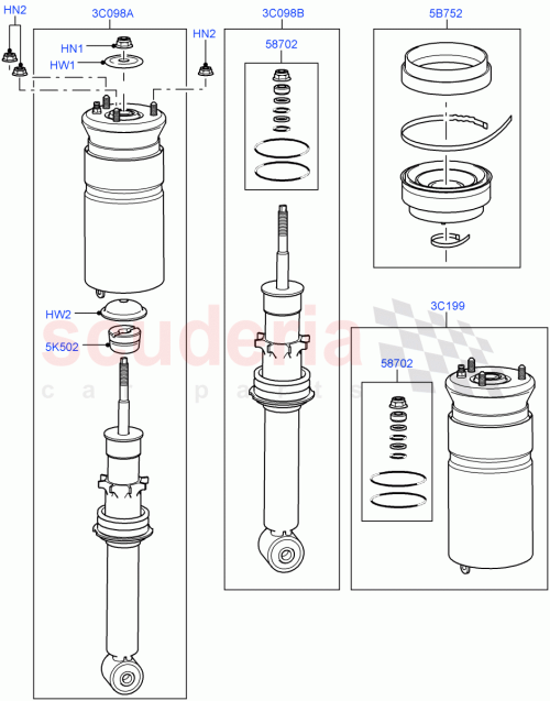 Part Diagram for Land Rover LR032646