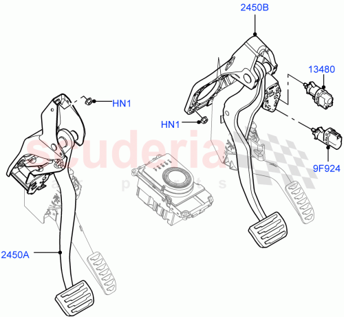 Part Diagram for Land Rover LR117086