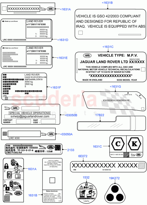 Part Diagram for Land Rover LR094369