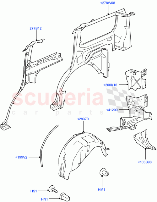Part Diagram for Land Rover LR036839