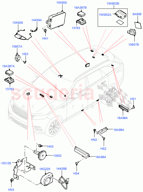 Part Diagram for Land Rover LR091963