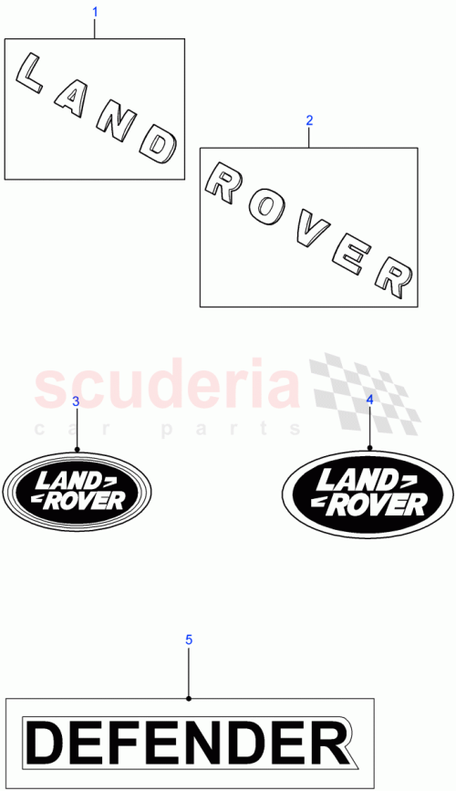 Part Diagram for Land Rover LR031428