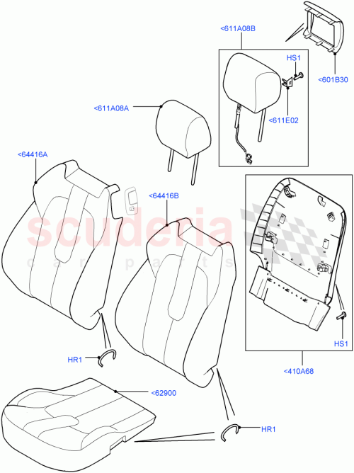 Part Diagram for Land Rover LR069285