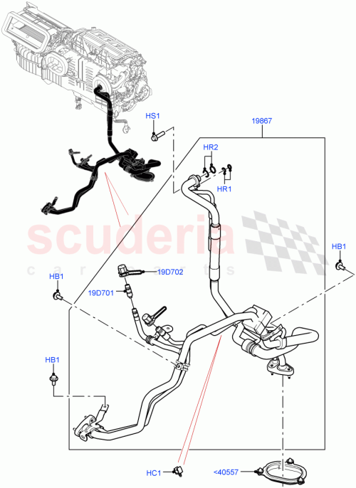 Part Diagram for Land Rover LR159454